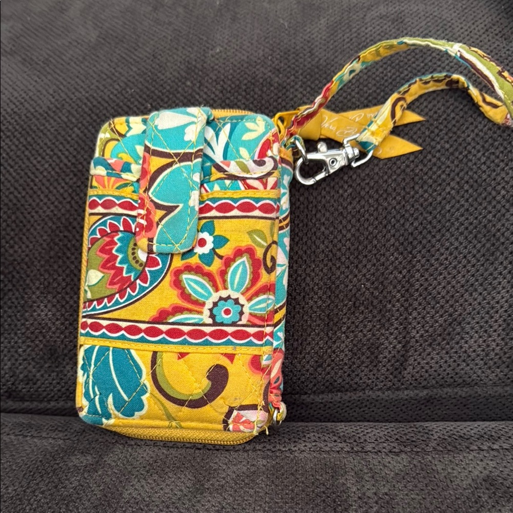 Colorful Floral Phone Pouch